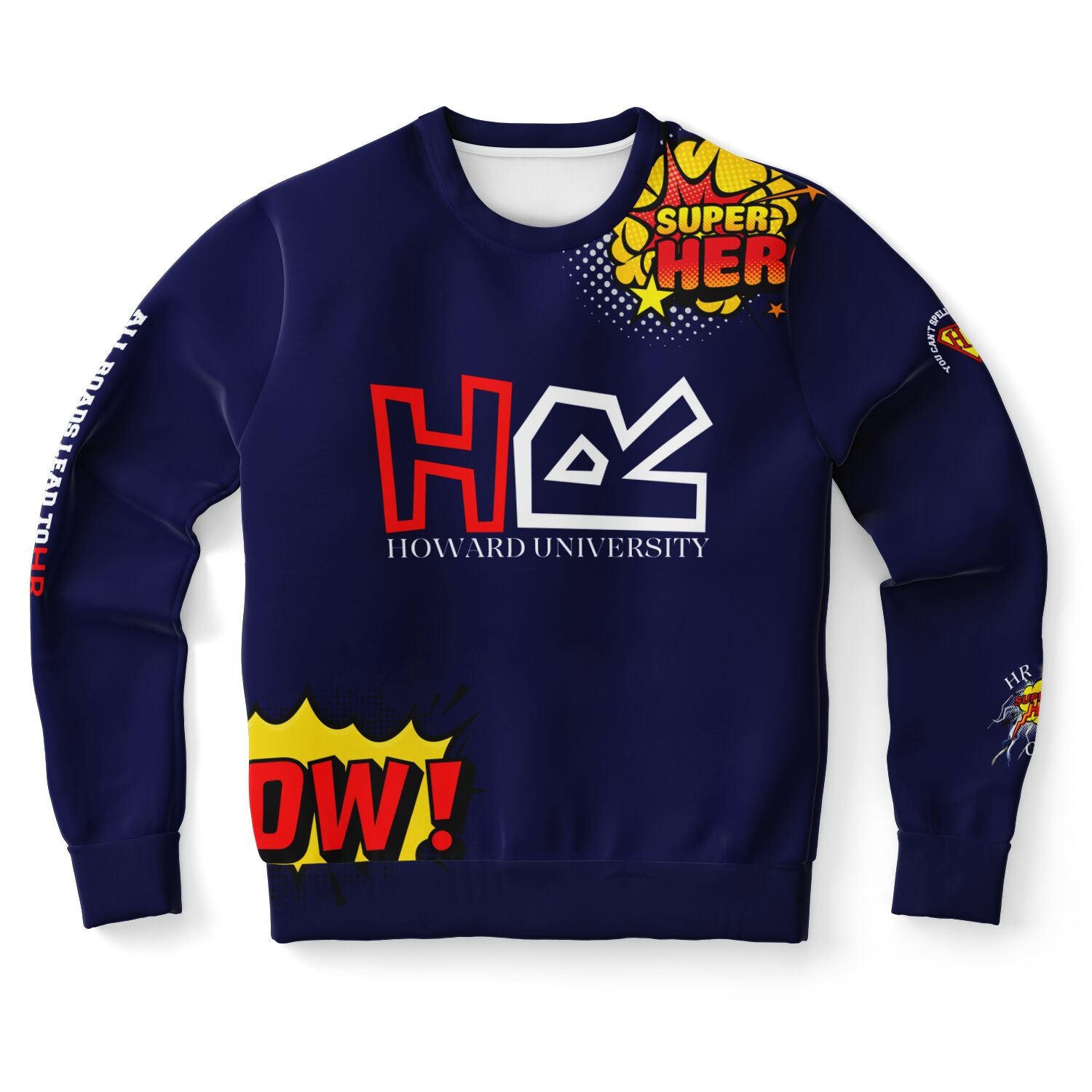 HOWARD HR SUPERHERO Sweatshirt - AOP