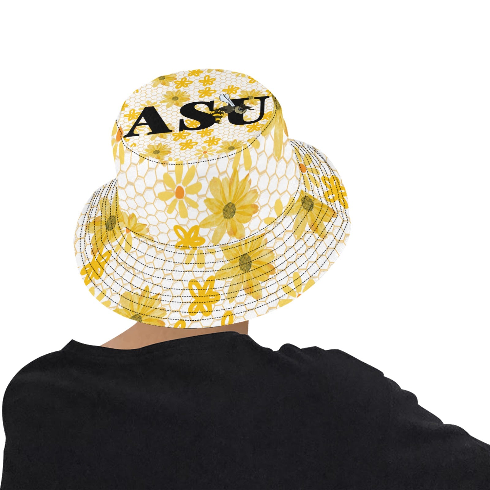 ASU Flower Unisex Summer Bucket Hat