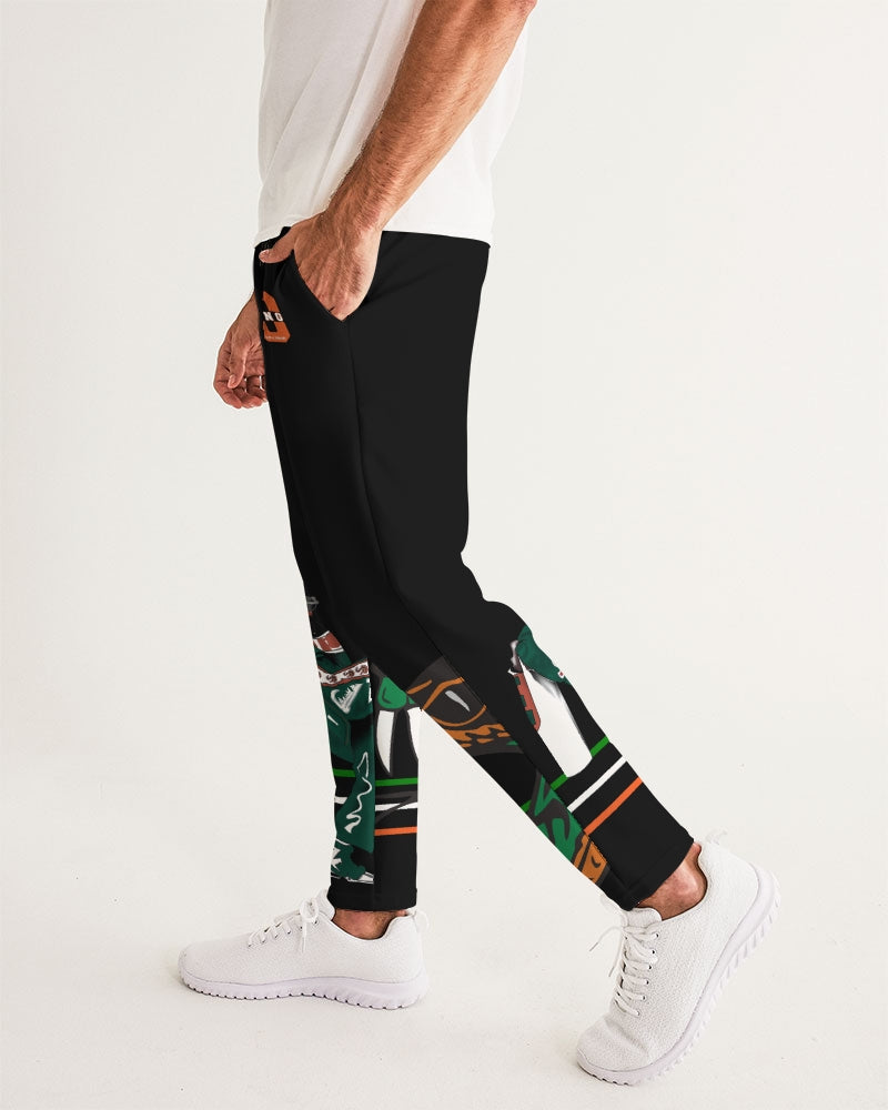 100 pants Men's All-Over Print Joggers