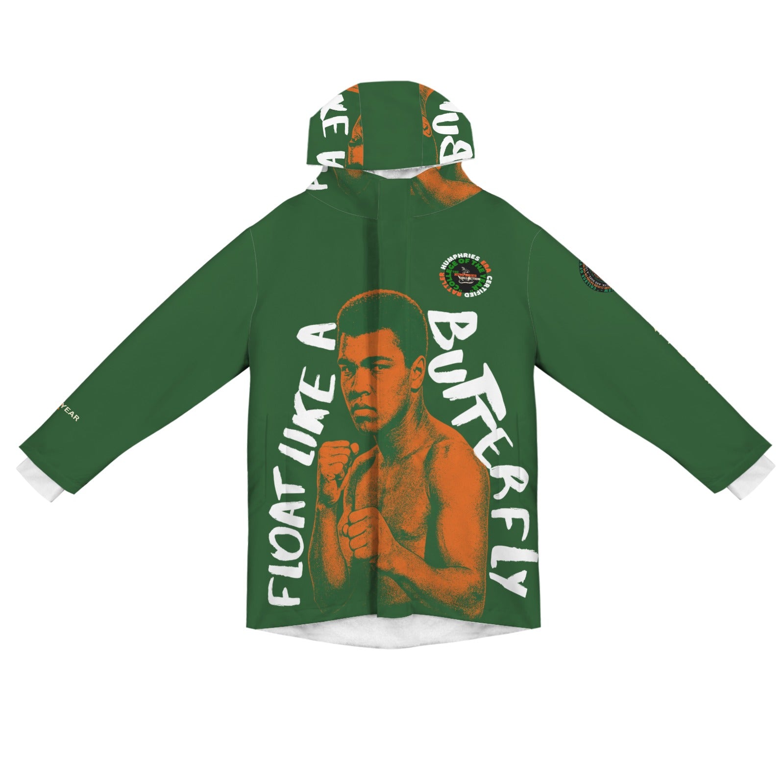 Strike Like A Rattler Mid-Length Hooded Coat