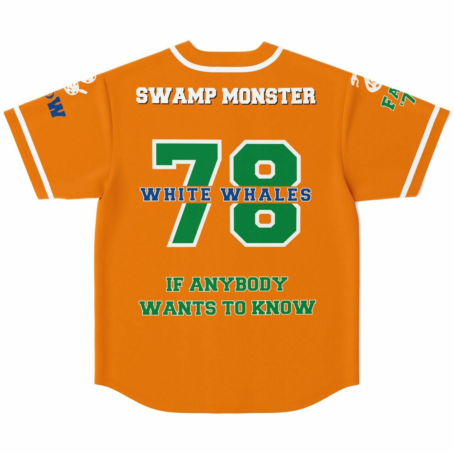 Swamp Monster M100 Baseball Jersey