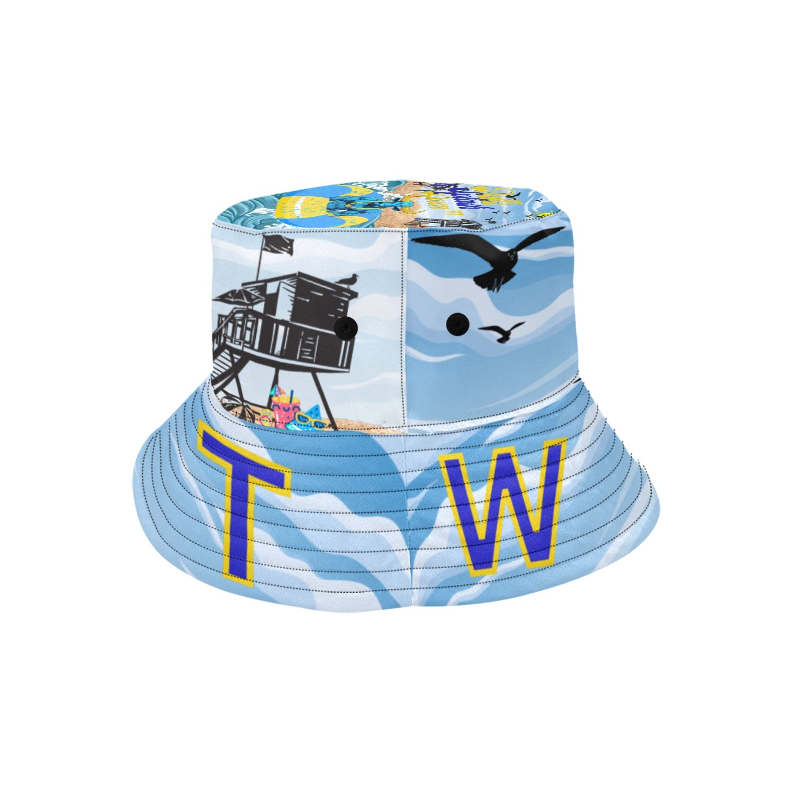 WEST FEST Unisex Summer Bucket Hat