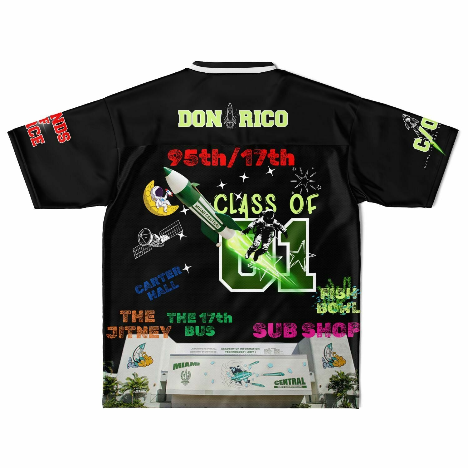 Don Rico Central Football Jersey  copy
