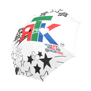 RTK Auto-Foldable Umbrella - White