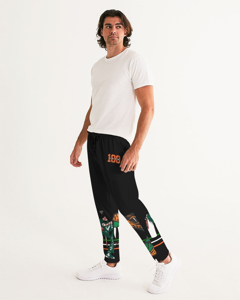 100 pants Men's All-Over Print Joggers