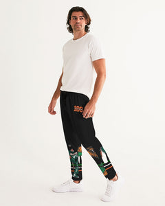 100 pants Men's All-Over Print Joggers