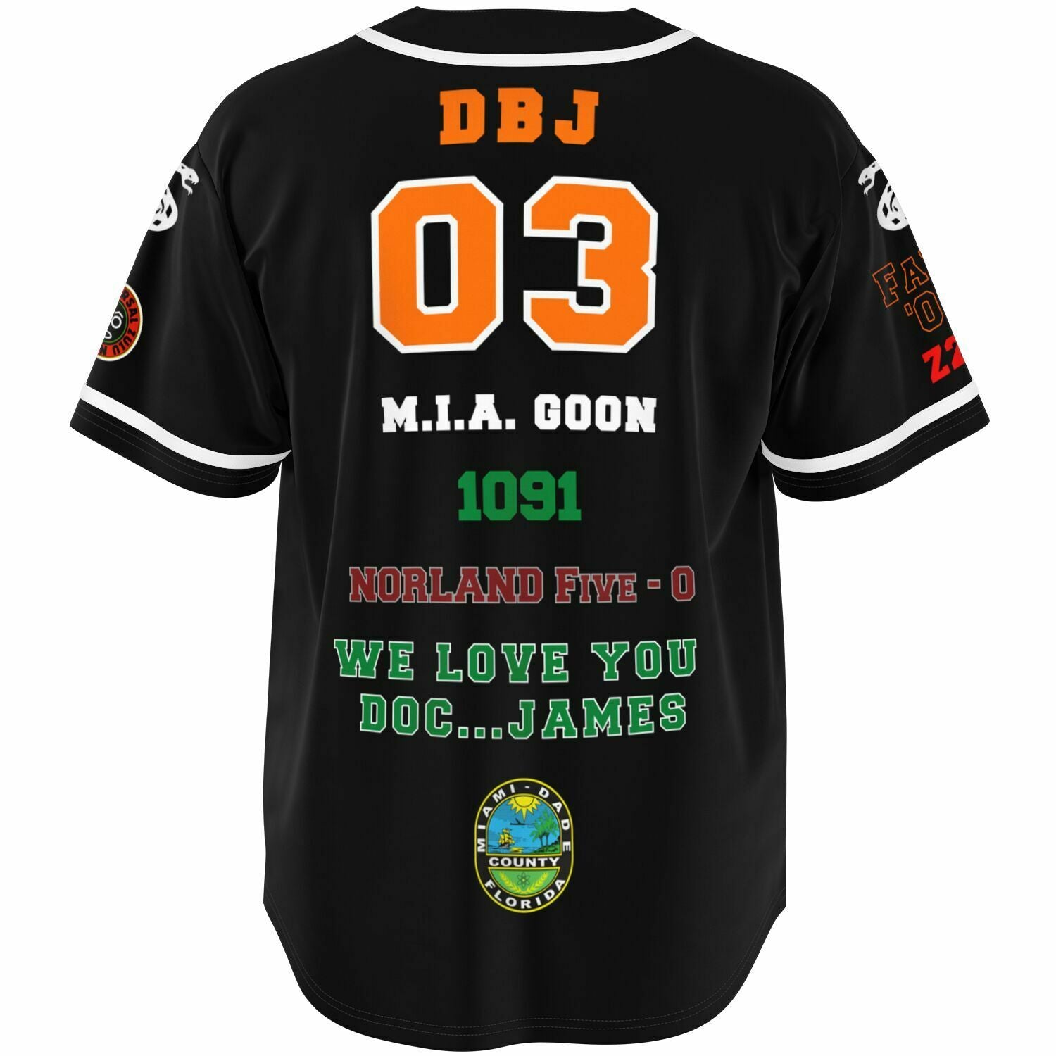 Keven Dupree's M100 Baseball Jersey