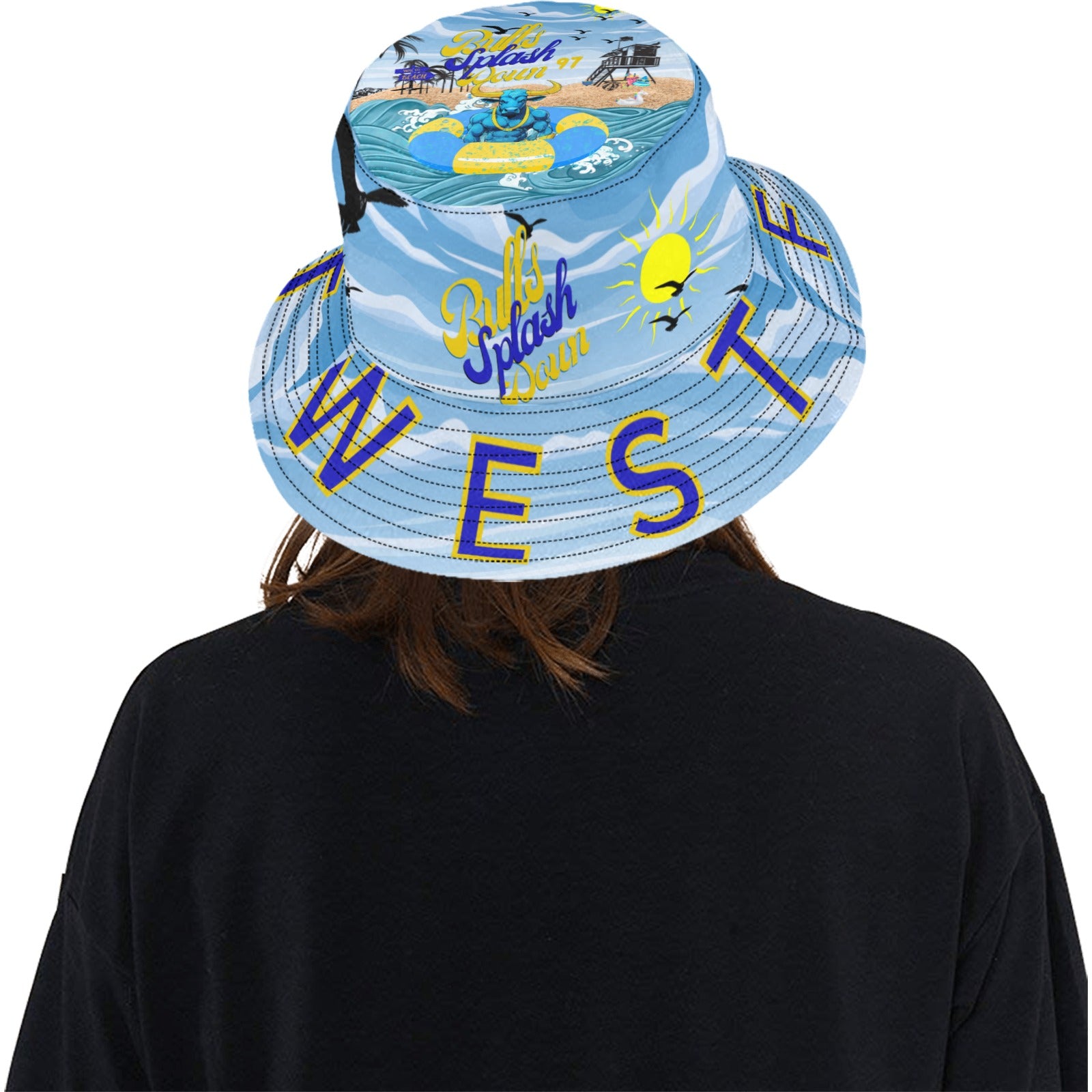 WEST FEST Unisex Summer Bucket Hat