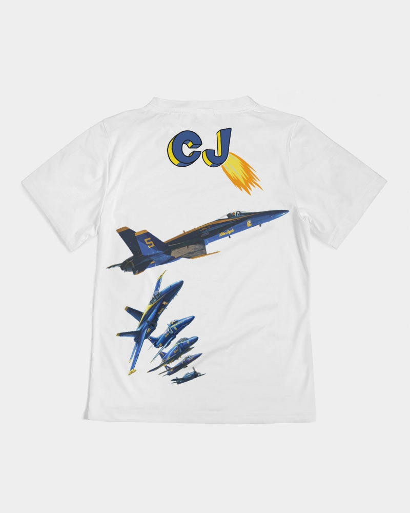 CJ BLUE ANGELS BDAY Kids  All-Over Print Tee
