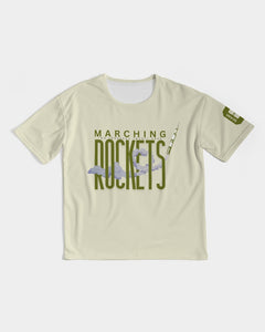 CENTRAL MOVEMENT ROCKETS Men's All-Over Print Premium Heavyweight Tee