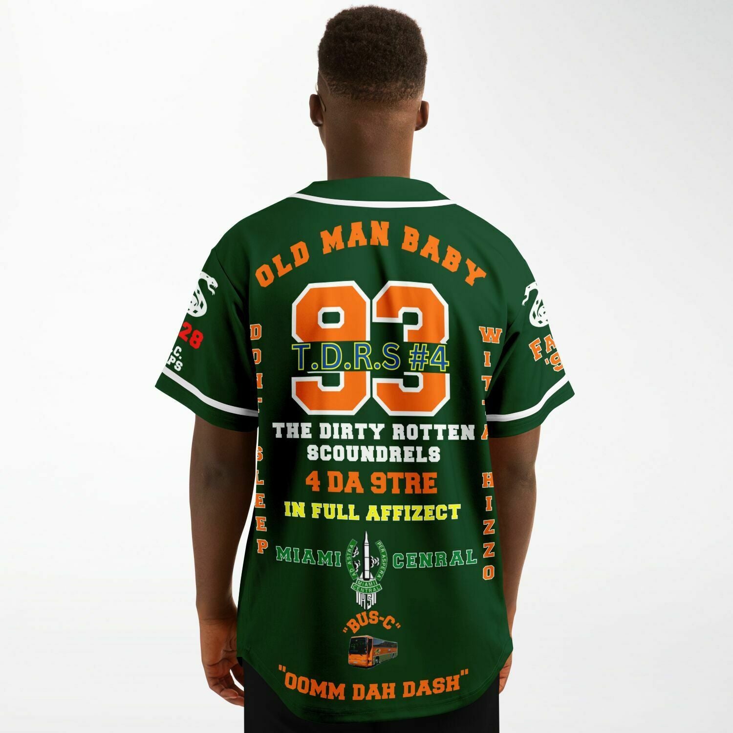 Damon Green Baseball Jersey