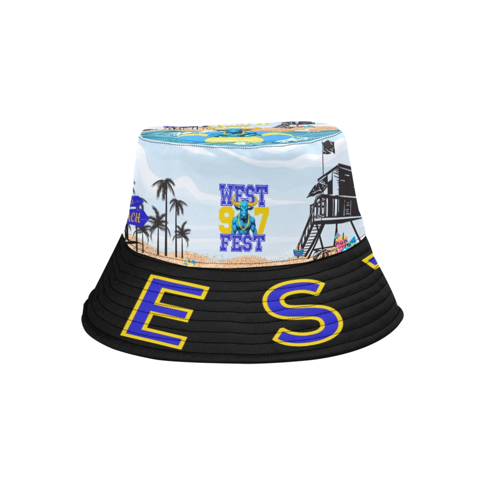 WEST FEST Unisex Summer Bucket Hat