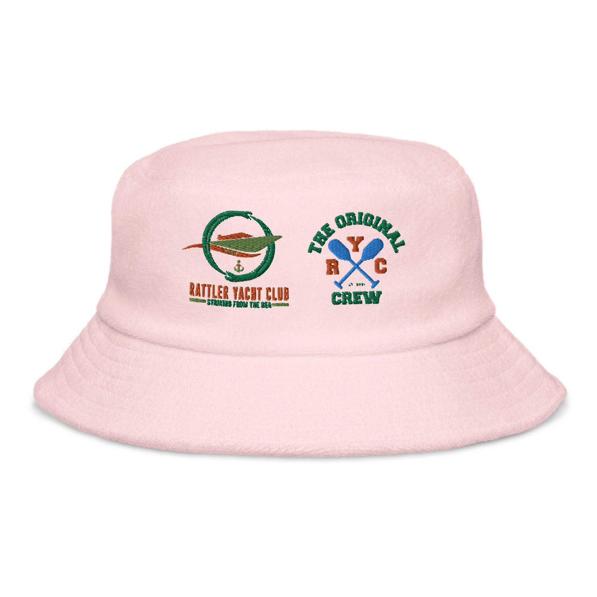 RYC Unstructured terry cloth bucket hat