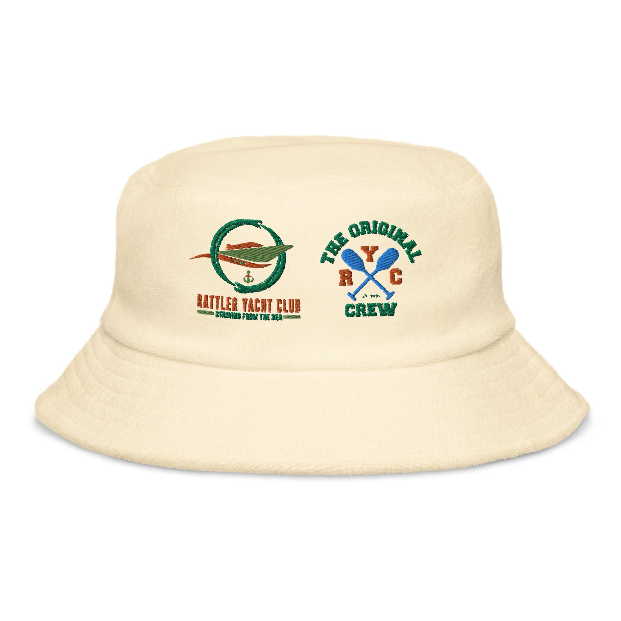 RYC Unstructured terry cloth bucket hat