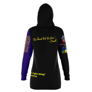 Poetry Slam Hoodie Dress