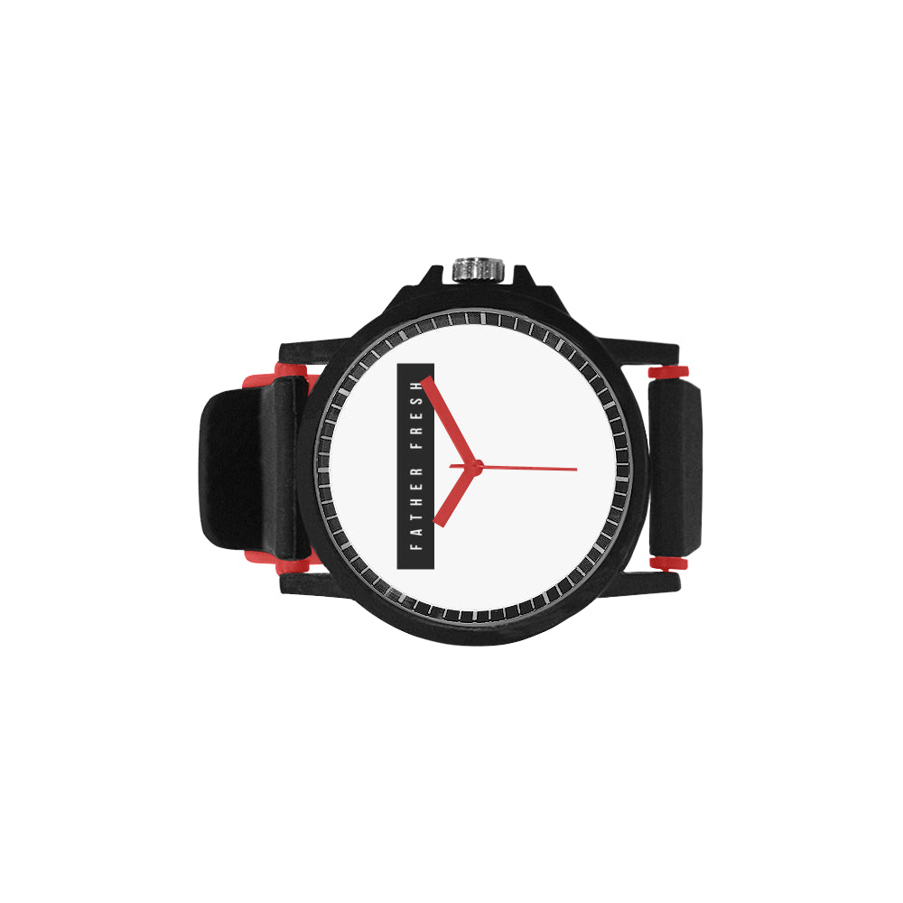 FF Minimalist Unisex Silicone Strap Plastic Watch