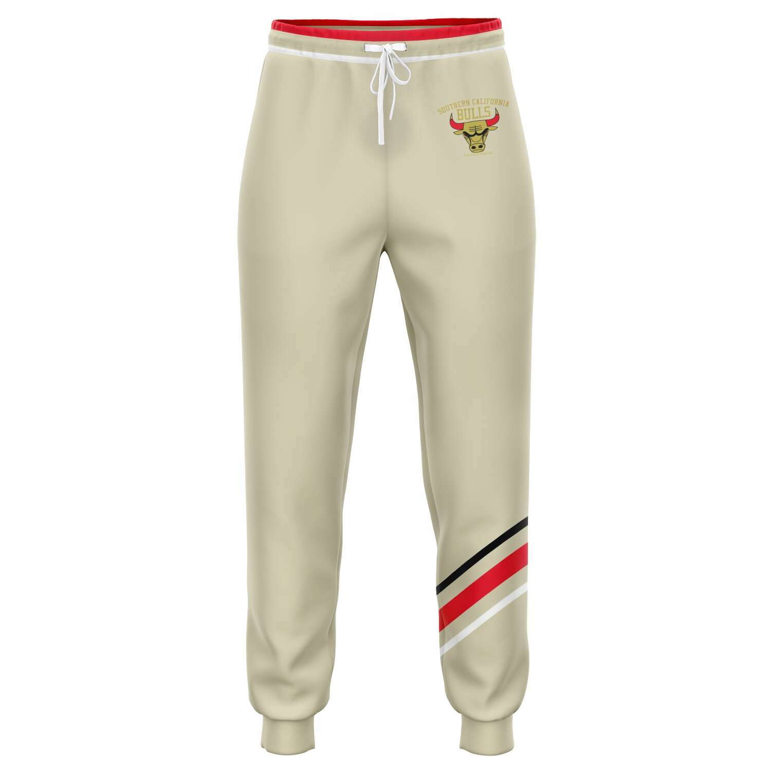 California Bulls - Off White Sweatpants