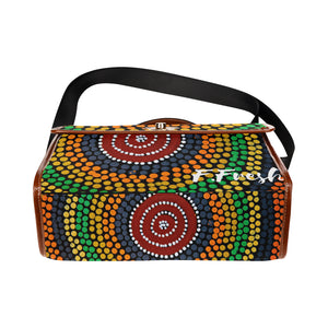 African Art Waterproof Canvas Bag