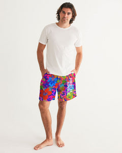 DR Flowers Men's Swim Trunk