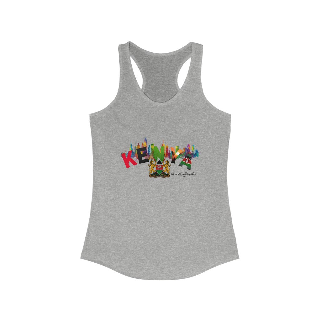 LIMITED EDITION Kenya - Women's Ideal Racerback Tank