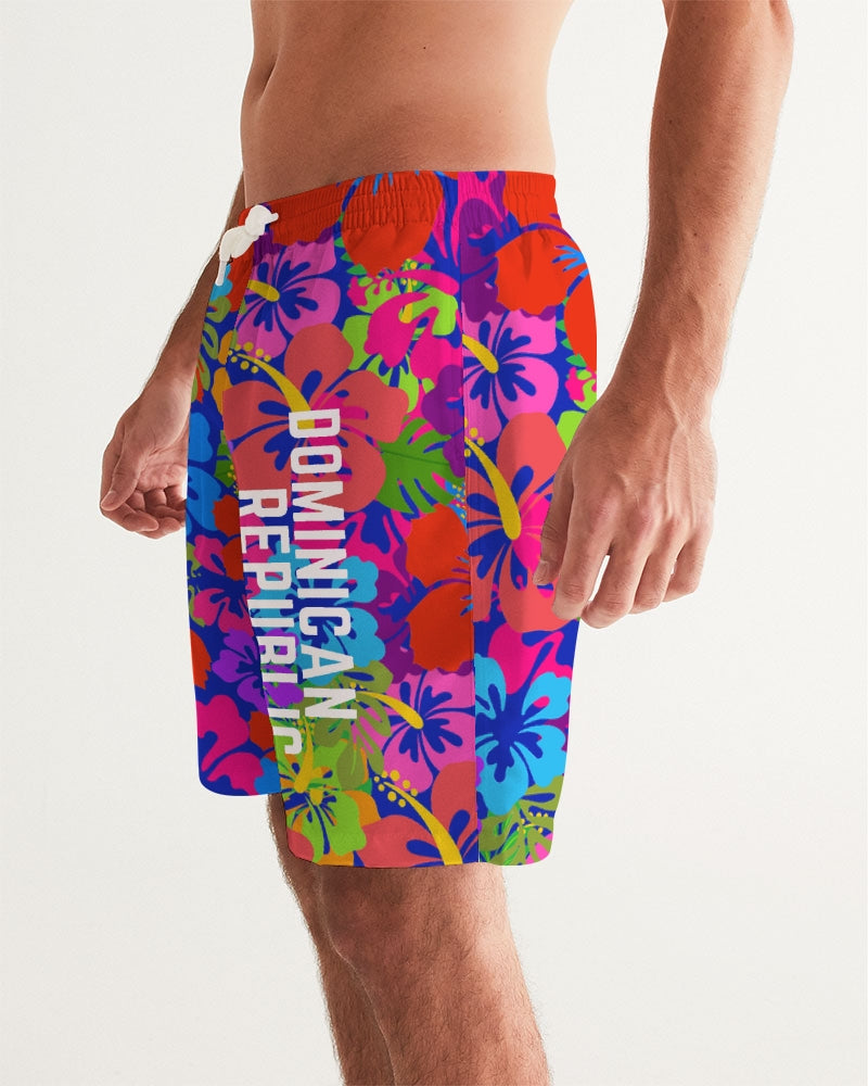 DR Flowers Men's Swim Trunk