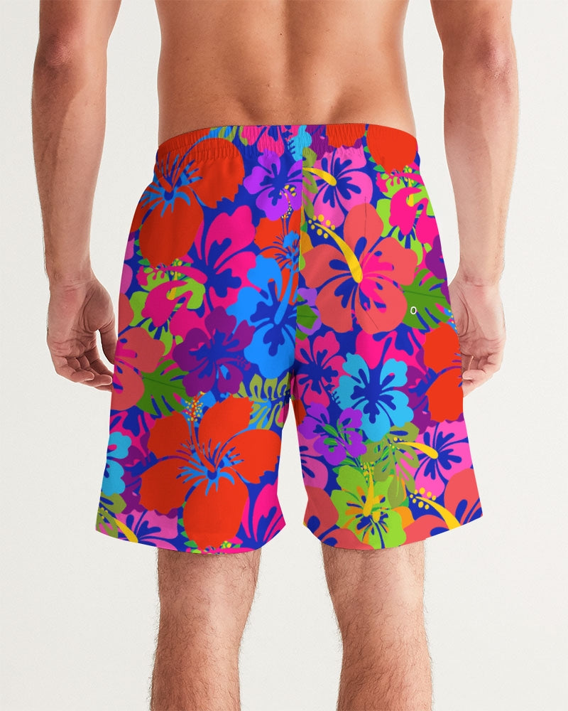 DR Flowers Men's Swim Trunk