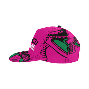 MY HBCU MADE ME Snapback Hat Pink