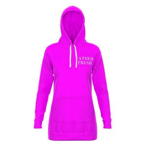 FF Cotton Candy Women's Long Body Hoodie