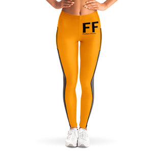 FF Tangerine Tights - With Pockets