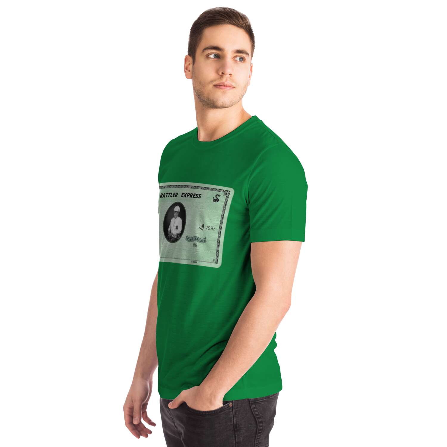 100 Express Tee Green