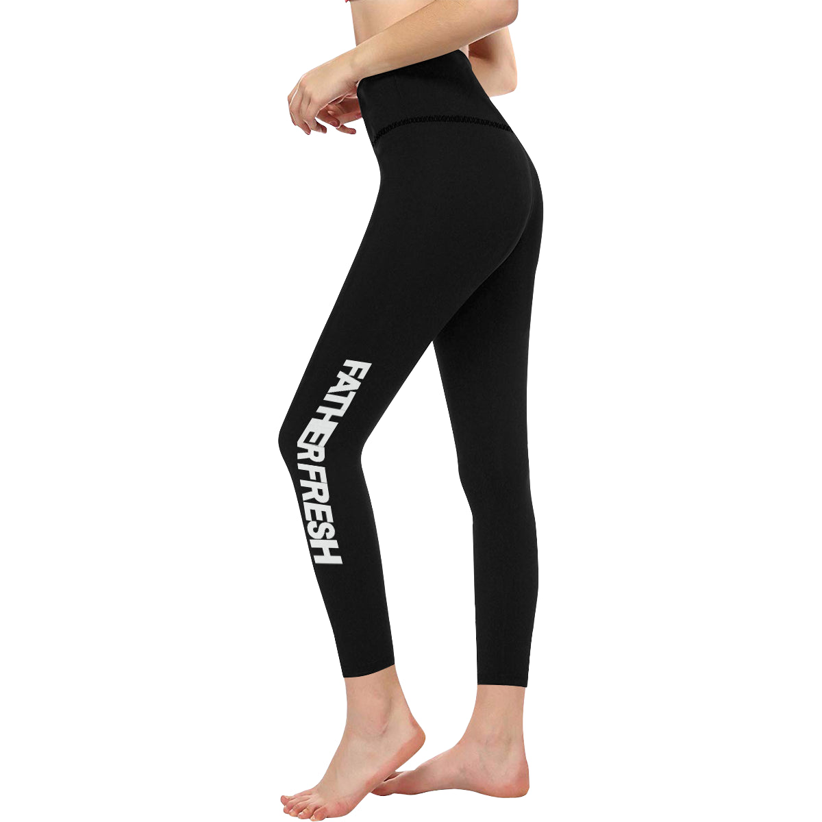 FF Minimalist  High-Waisted Leggings - One Side Logo