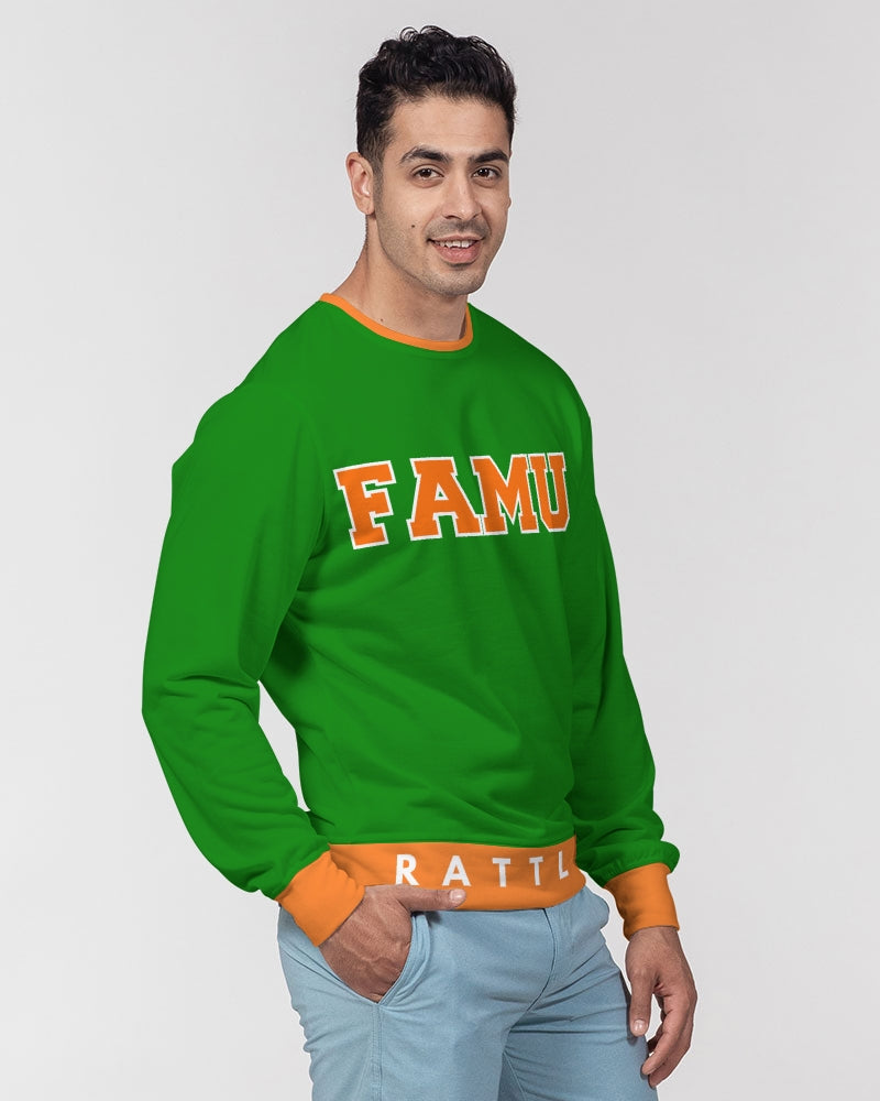 FAMU Rattler Men's Classic French Terry Crewneck Pullover