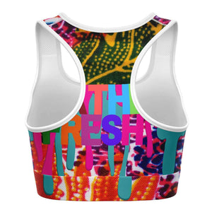 Graffiti Arts Sports Bra