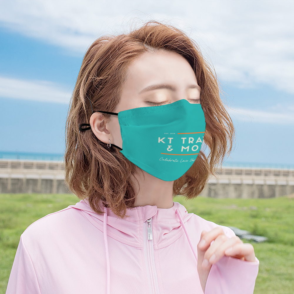 Stephanie's  - Custom Adjustable Face Cover with Multiple Spare Filters Non-medical