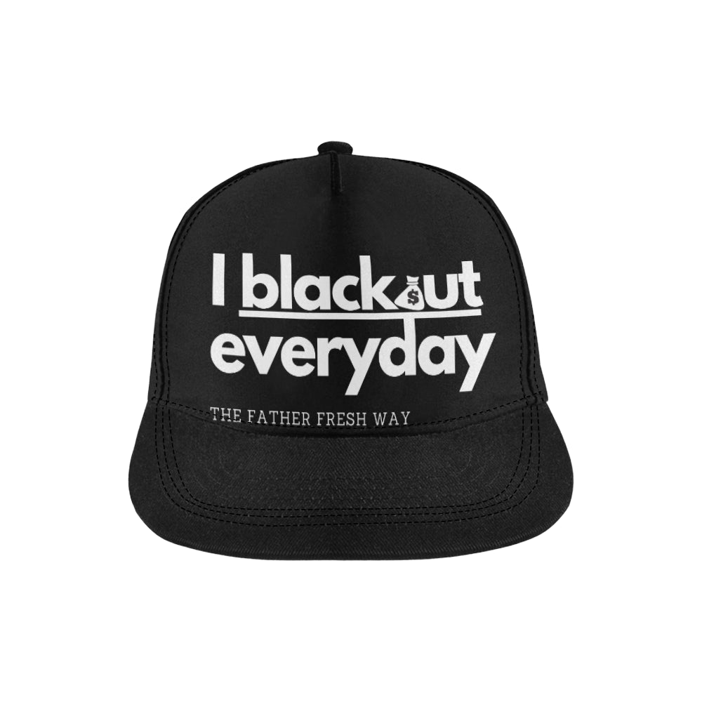 I blackout everyday All Over Print Snapback