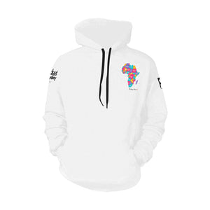 Culture Hub - White Hoodie Adults and Kids