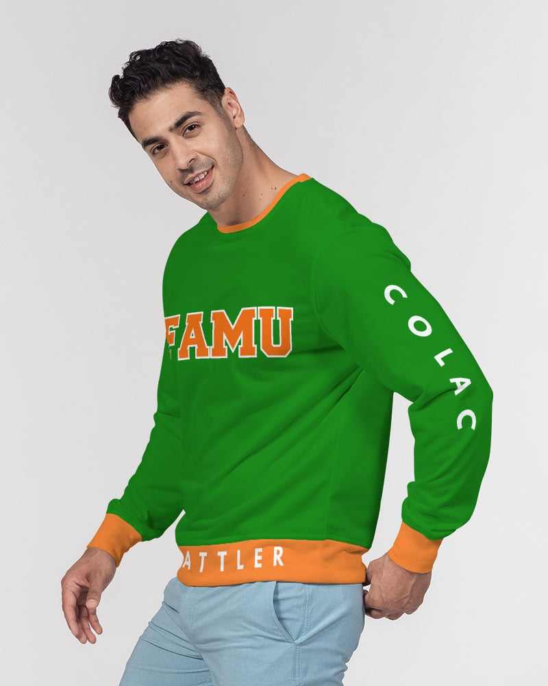 FAMU Rattler Men's Classic French Terry Crewneck Pullover