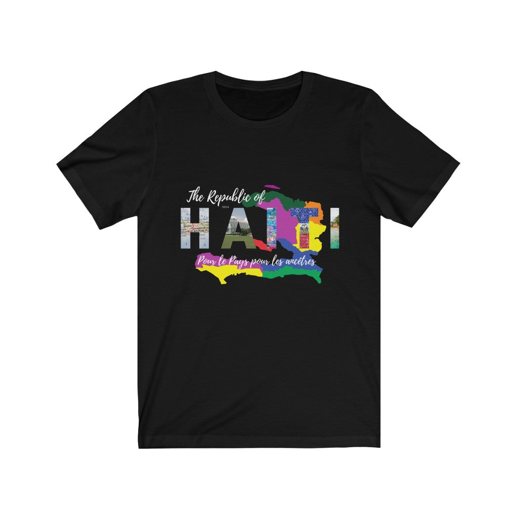 LIMITED EDITION  Haiti Cherie - Unisex Jersey Short Sleeve Tee