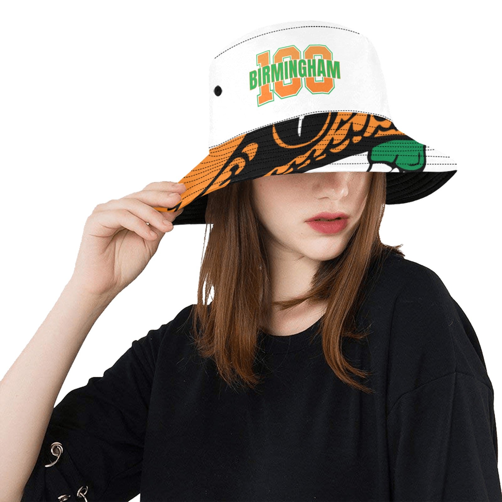 Gerald Gray M100 Bucket White Unisex Summer Bucket Hat