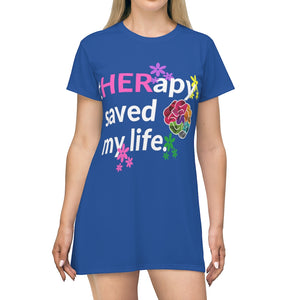 tHERapy Saved My Life - Dress T-Shirt