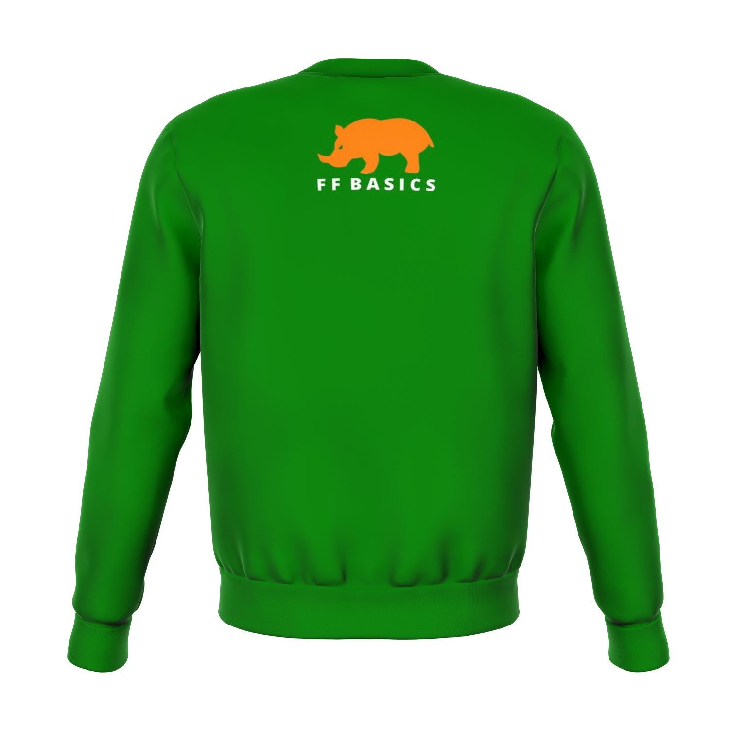 FF Basics Green/Orange Sweatshirt