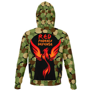 Red Phoenix Defense Hoodie