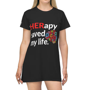 tHERapy Saved My Life - Dress T-Shirt