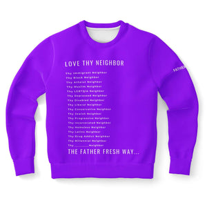 Love Thy Neighbor - Purple