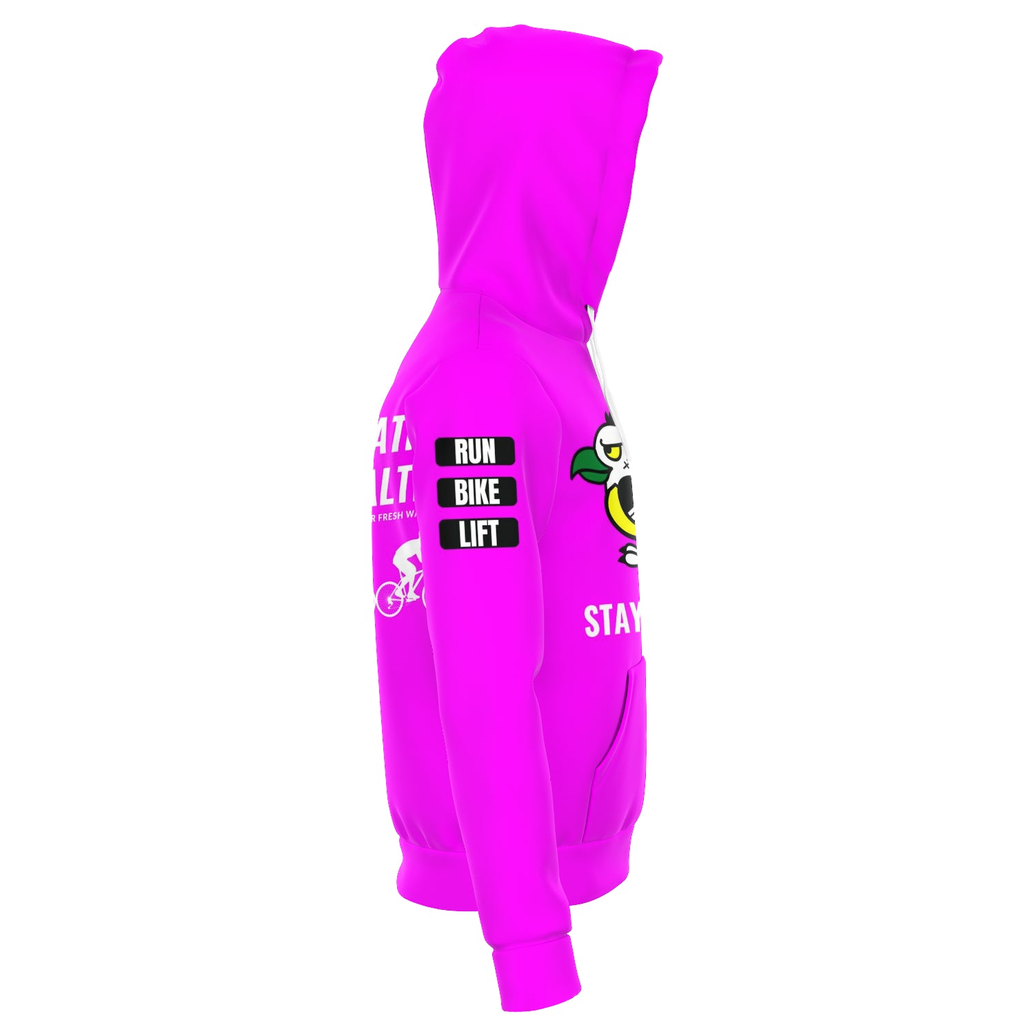 Generational Health - Pink Burst Hoodie