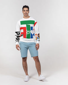 RACE TO KINDNESS Men's Classic French Terry Crewneck Pullover