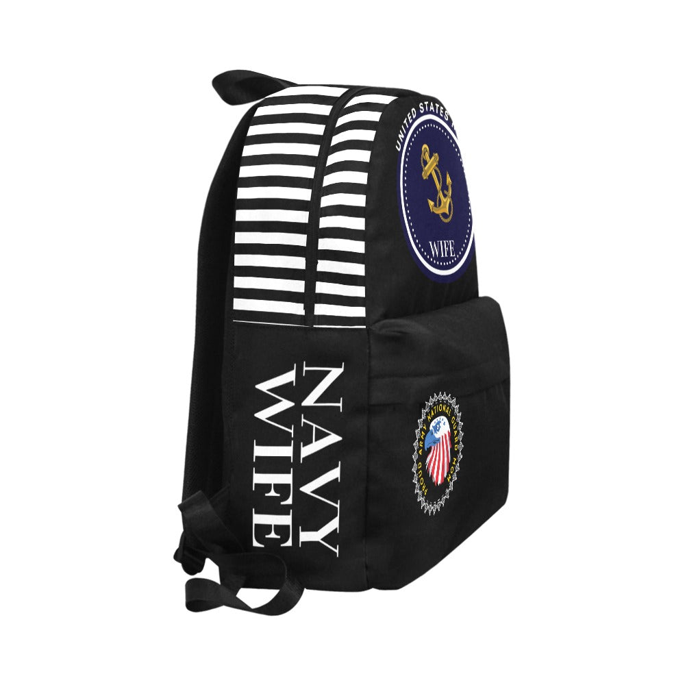 Updated Navy Wife Classic Backpack