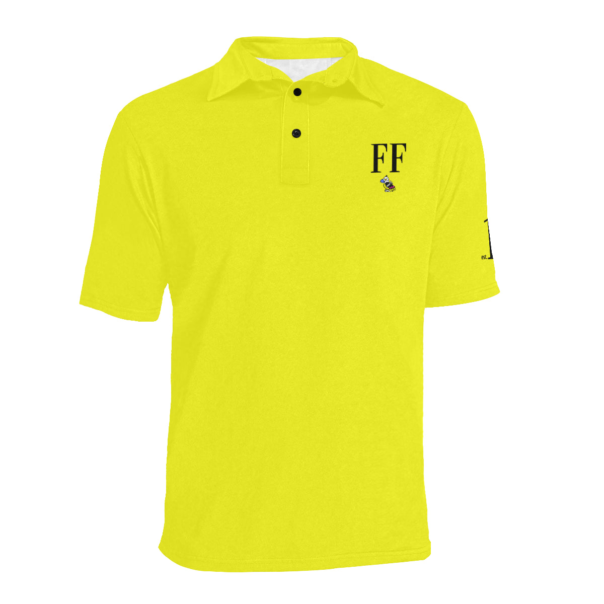 Canary Yellow Polo Men's