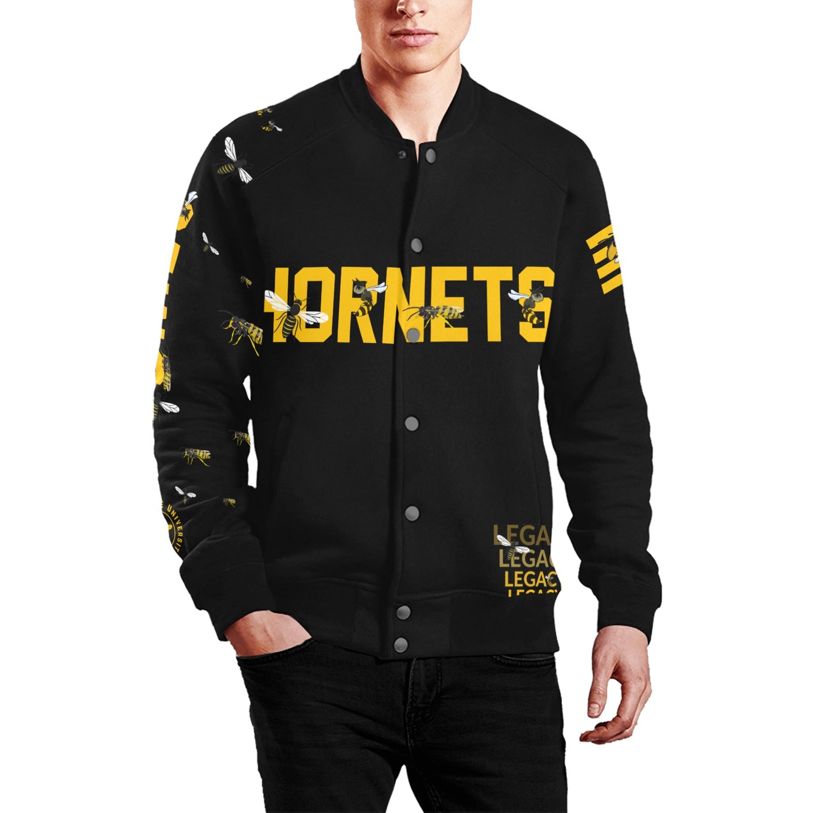 ASU Hornets Men's Baseball Jacket