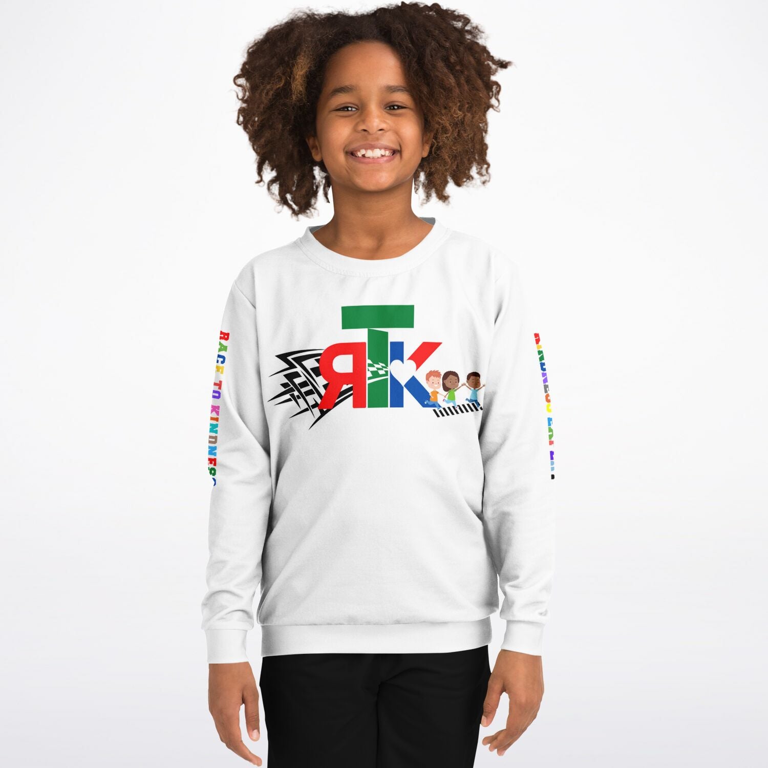 Race To Kindness Kid's Sweatshirt